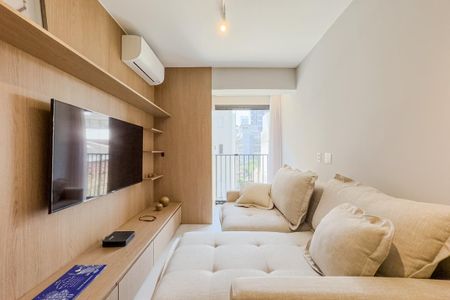Sala de apartamento para alugar com 1 quarto, 33m² em Pinheiros, São Paulo