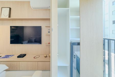 Sala de apartamento para alugar com 1 quarto, 33m² em Pinheiros, São Paulo