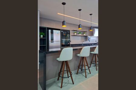 Apartamento para alugar com 85m², 2 quartos e 1 vagaÁrea comum - Salão de festas