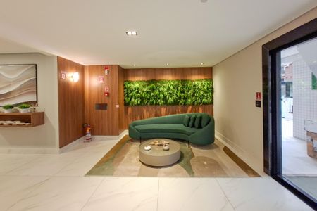 Apartamento para alugar com 85m², 2 quartos e 1 vagaHall social