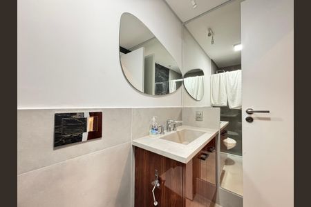 Studio para alugar com 50m², 1 quarto e 1 vaga Studio para alugar com 50m², 1 quarto e 1 vagaBanheiro