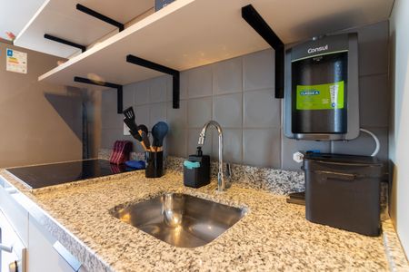 Studio à venda com 24m², 1 quarto e sem vaga Studio à venda com 24m², 1 quarto e sem vagaCozinha