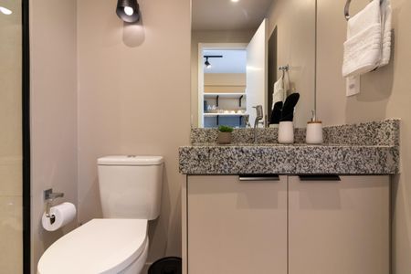 Studio à venda com 24m², 1 quarto e sem vaga Studio à venda com 24m², 1 quarto e sem vagaBanheiro