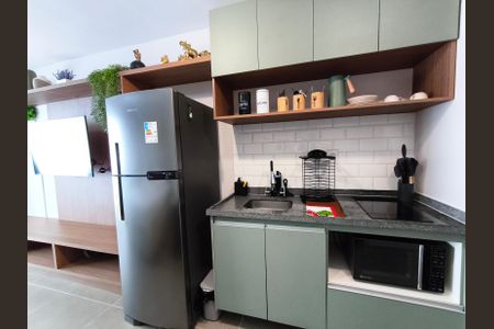 Studio para alugar com 31m², 1 quarto e sem vaga Studio para alugar com 31m², 1 quarto e sem vagaCozinha