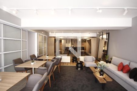 Studio para alugar com 31m², 1 quarto e sem vaga Studio para alugar com 31m², 1 quarto e sem vagaSalão de Festas