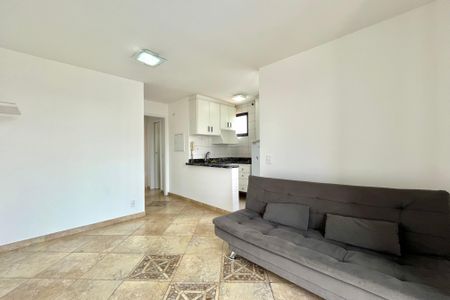 Sala de apartamento à venda com 1 quarto, 36m² em Campo Belo, São Paulo