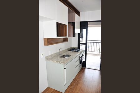 Apartamento para alugar com 42m², 2 quartos e 1 vaga Apartamento para alugar com 42m², 2 quartos e 1 vagaDetalhe - Cozinha Americana