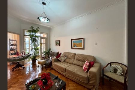 Sala de apartamento à venda com 4 quartos, 130m² em Copacabana, Rio de Janeiro