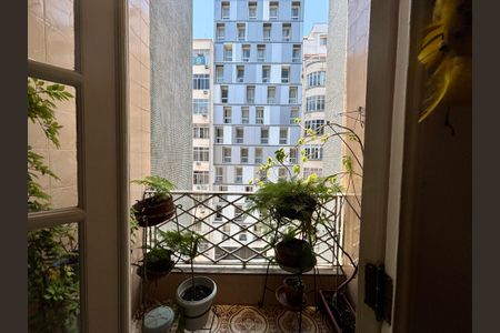 Sala - varanda de apartamento à venda com 4 quartos, 130m² em Copacabana, Rio de Janeiro