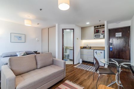 Studio à venda com 26m², 1 quarto e 1 vagaStudio