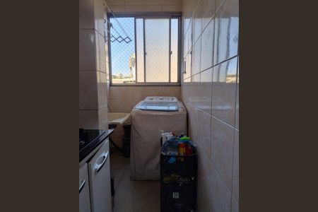Área de serviço de apartamento à venda com 2 quartos, 48m² em Santa Maria, Belo Horizonte