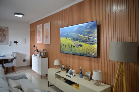 Sala de apartamento à venda com 2 quartos, 50m² em Parque João Ramalho, Santo André