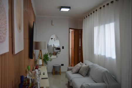 Sala de apartamento à venda com 2 quartos, 50m² em Parque João Ramalho, Santo André