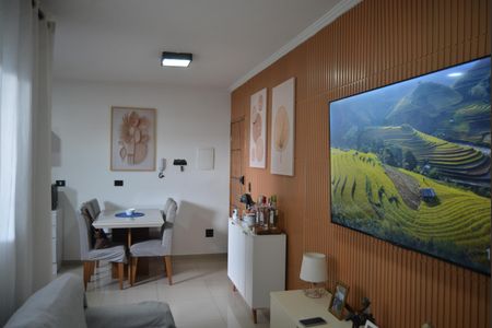 Sala de apartamento à venda com 2 quartos, 50m² em Parque João Ramalho, Santo André