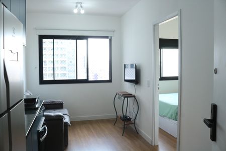 Sala e Cozinha Integrada de apartamento à venda com 1 quarto, 25m² em Pompeia, São Paulo