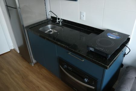 Apartamento para alugar com 25m², 1 quarto e sem vagaSala e Cozinha Integrada