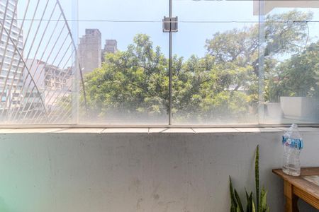 Varanda de kitnet/studio à venda com 1 quarto, 43m² em Campos Elíseos, São Paulo