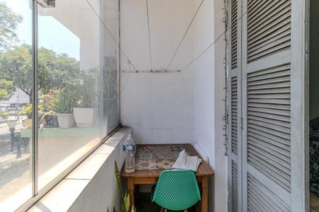 Varanda de kitnet/studio à venda com 1 quarto, 43m² em Campos Elíseos, São Paulo