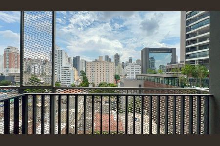 Varanda de apartamento para alugar com 1 quarto, 40m² em Pinheiros, São Paulo