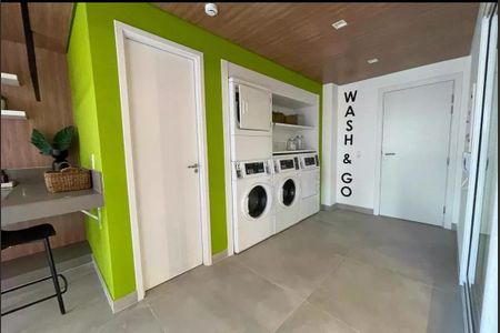 Studio para alugar com 36m², 1 quarto e sem vaga Studio para alugar com 36m², 1 quarto e sem vagaLavanderia