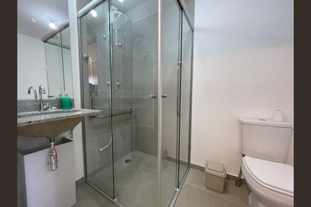 Studio para alugar com 36m², 1 quarto e sem vaga Studio para alugar com 36m², 1 quarto e sem vagaBanheiro