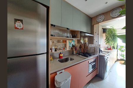 Cozinha de apartamento para alugar com 2 quartos, 62m² em Continental, Osasco