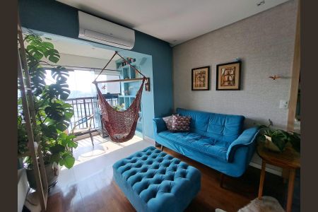 Sala de apartamento para alugar com 2 quartos, 62m² em Continental, Osasco