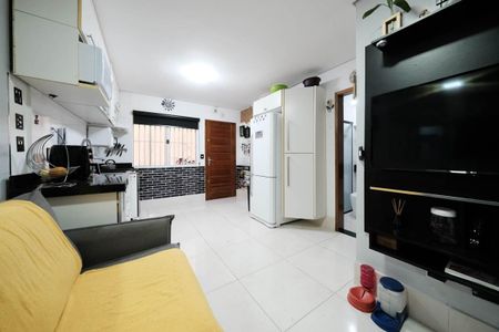Sala/Cozinha de apartamento à venda com 2 quartos, 38m² em Parque Boturussu, São Paulo