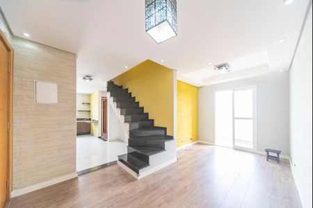 Sala de apartamento à venda com 2 quartos, 119m² em Parque Sao Vicente, Santo André