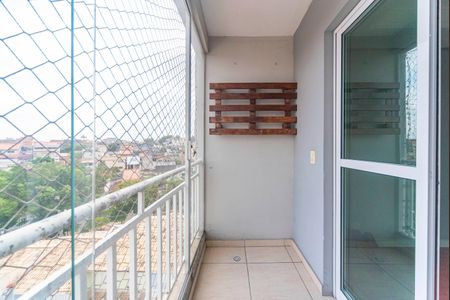Varanda da Sala de apartamento à venda com 2 quartos, 119m² em Parque Sao Vicente, Santo André