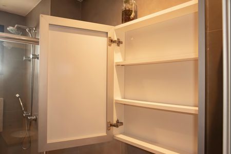 Apartamento à venda com 63m², 1 quarto e 1 vagaBanheiro da Suíte