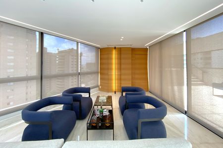 Sala de Estar de apartamento à venda com 4 quartos, 372m² em Serra, Belo Horizonte