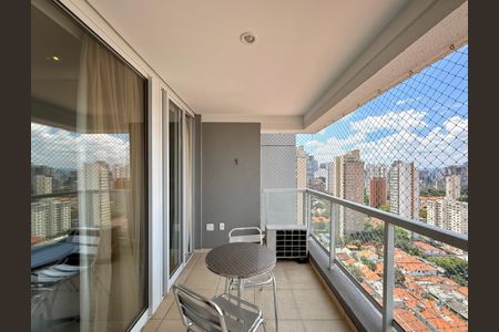 Apartamento para alugar com 45m², 1 quarto e 1 vagaSacada