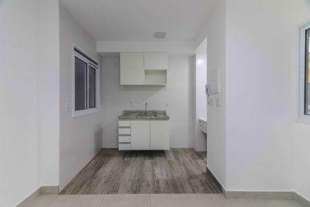 Sala/Cozinha/Lavanderia de apartamento para alugar com 2 quartos, 42m² em Vila Lageado, São Paulo