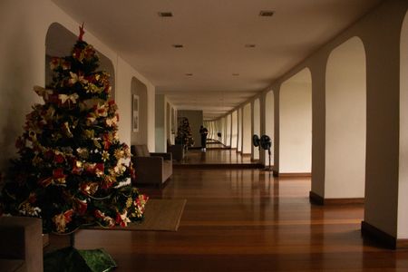 Apartamento para alugar com 100m², 3 quartos e 2 vagasFachada e portaria