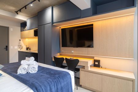 Studio à venda com 22m², 1 quarto e sem vagaSala/Quarto