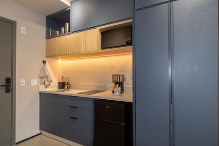 Studio à venda com 22m², 1 quarto e sem vagaCozinha