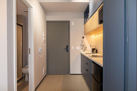 Studio à venda com 22m², 1 quarto e sem vagaCozinha