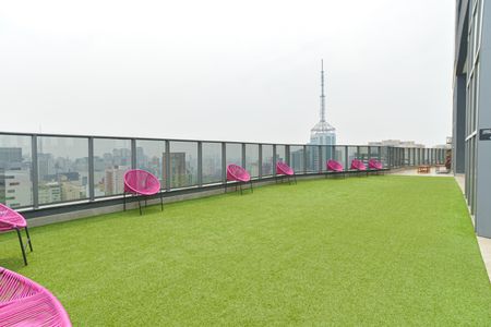 Studio à venda com 22m², 1 quarto e sem vagaÁrea comum - Terraço