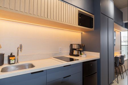 Studio à venda com 22m², 1 quarto e sem vagaCozinha