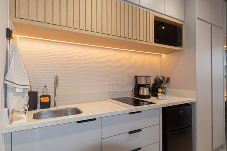 Studio à venda com 22m², 1 quarto e sem vaga Studio à venda com 22m², 1 quarto e sem vagaCozinha