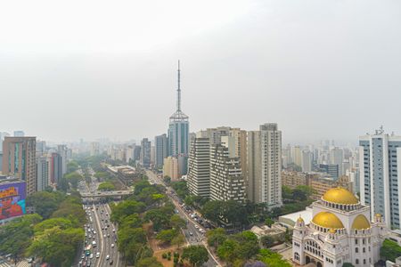 Studio à venda com 22m², 1 quarto e sem vaga Studio à venda com 22m², 1 quarto e sem vagaÁrea comum - Vista da Piscina