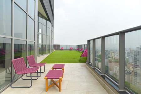 Studio à venda com 22m², 1 quarto e sem vaga Studio à venda com 22m², 1 quarto e sem vagaÁrea comum - Terraço