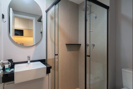 Studio à venda com 22m², 1 quarto e sem vaga Studio à venda com 22m², 1 quarto e sem vagaBanheiro