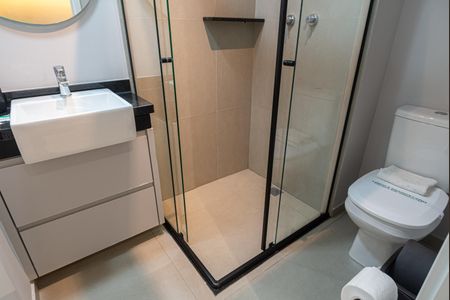 Studio à venda com 22m², 1 quarto e sem vaga Studio à venda com 22m², 1 quarto e sem vagaBanheiro