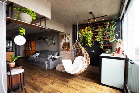 varanda sala de apartamento à venda com 1 quarto, 68m² em Sumarezinho, São Paulo