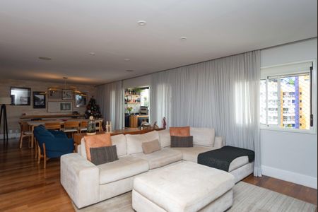 Sala de apartamento à venda com 3 quartos, 164m² em Alto de Pinheiros, São Paulo