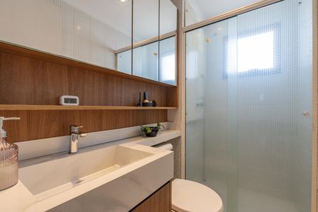 Apartamento para alugar com 66m², 2 quartos e 2 vagasBanheiro