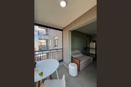Varanda de apartamento à venda com 1 quarto, 43m² em Vila Nair, São Paulo