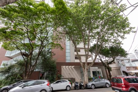 Studio para alugar com 34m², 1 quarto e 1 vaga Studio para alugar com 34m², 1 quarto e 1 vagaFachada